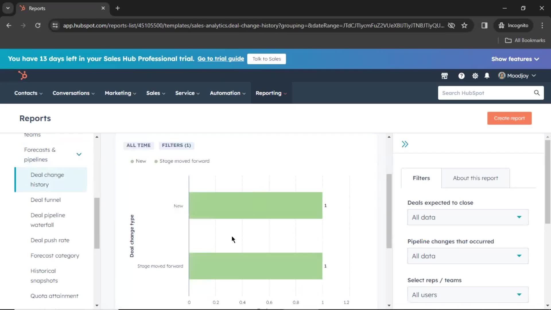 Reports on HubSpot CRM video thumbnail