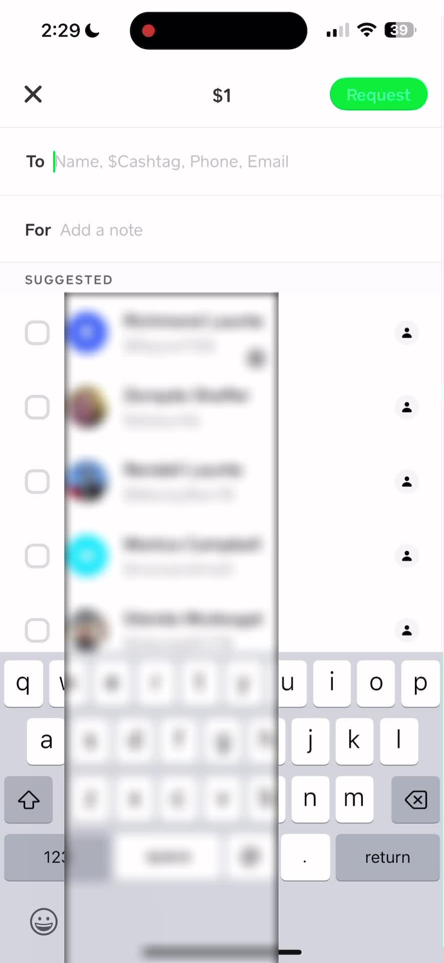 Requesting money on Cash App video thumbnail