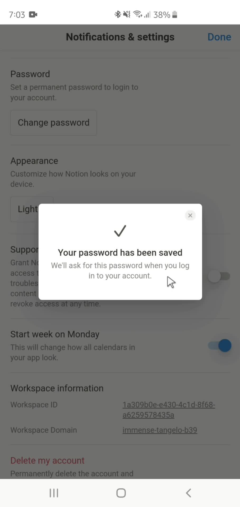 Changing password on Notion video thumbnail