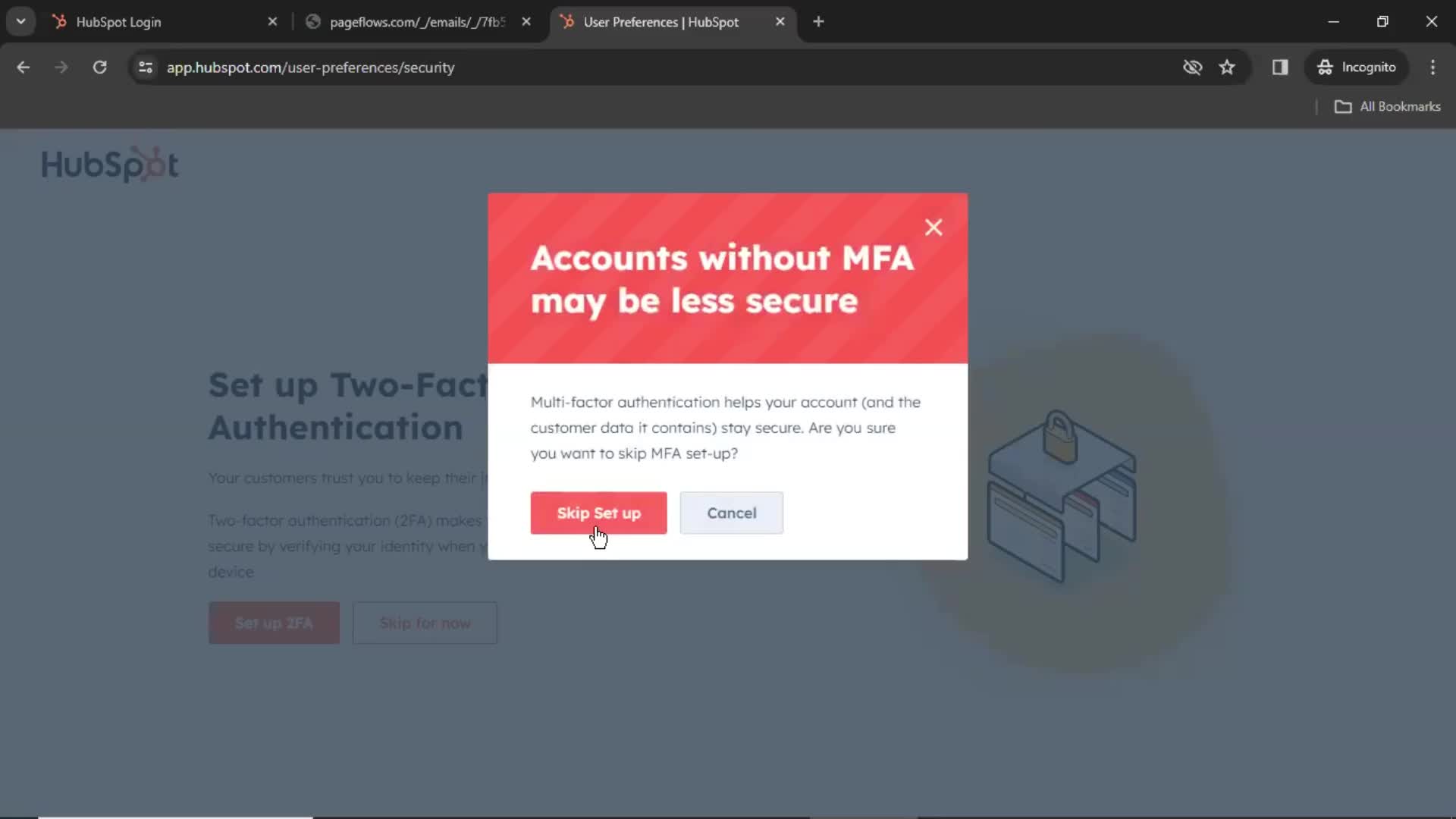 Resetting password on HubSpot CRM video thumbnail