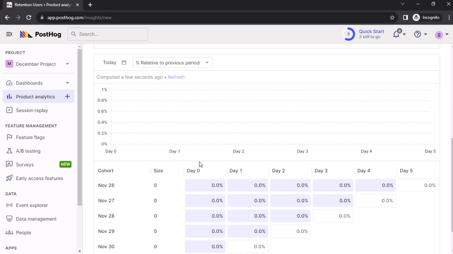 Creating a retention insight on PostHog video thumbnail