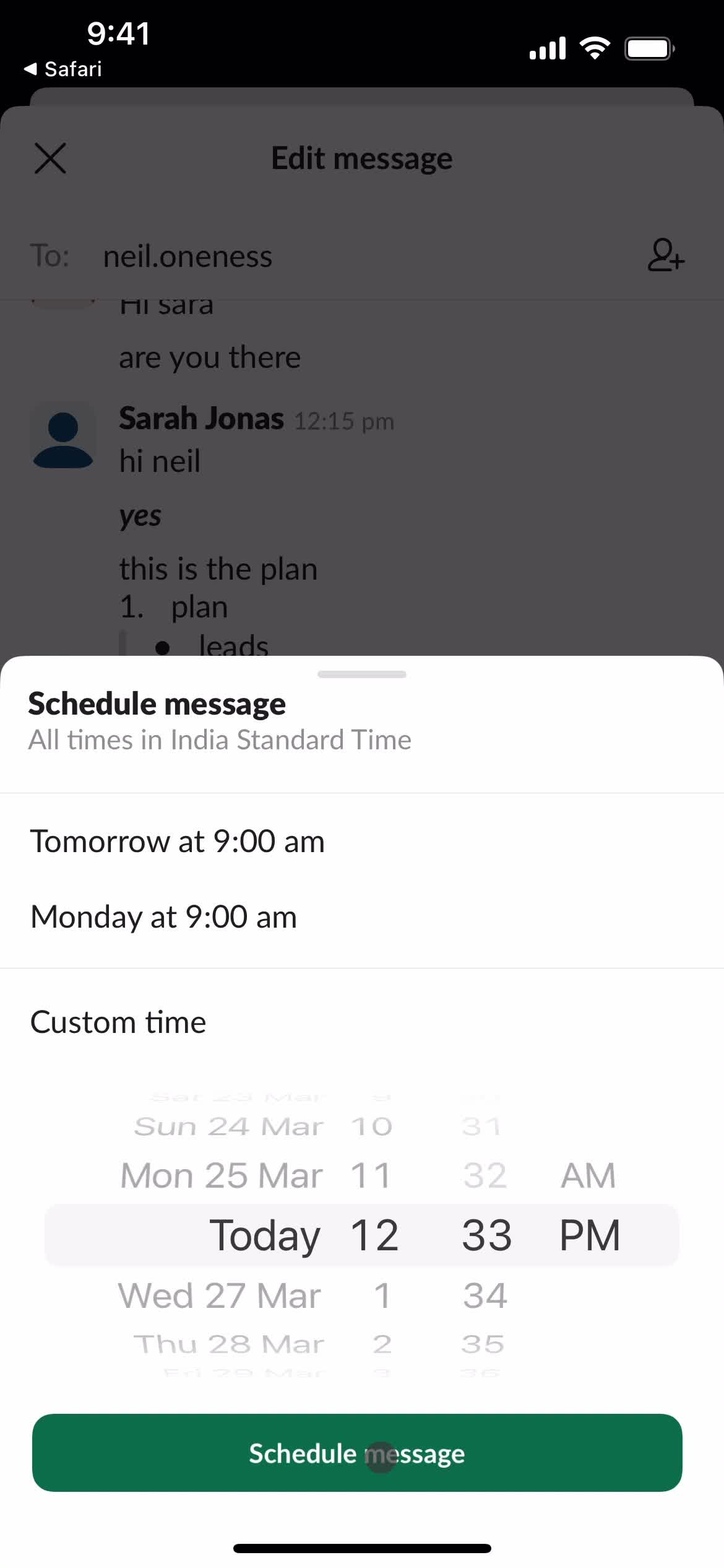 Scheduling a message on Slack video thumbnail