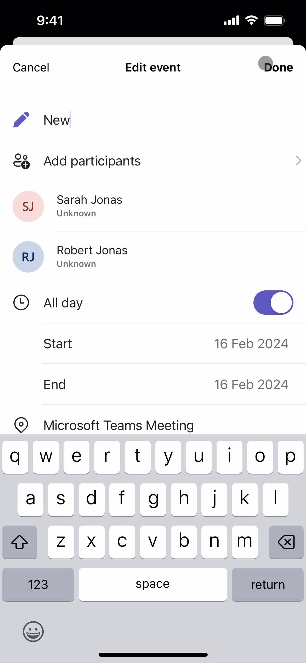 Scheduling an event on Microsoft Teams video thumbnail