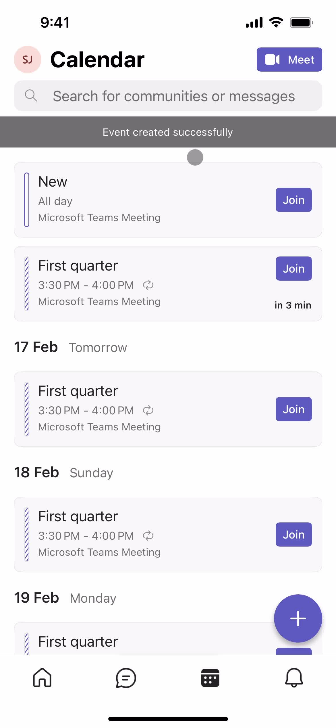 Scheduling an event on Microsoft Teams video thumbnail