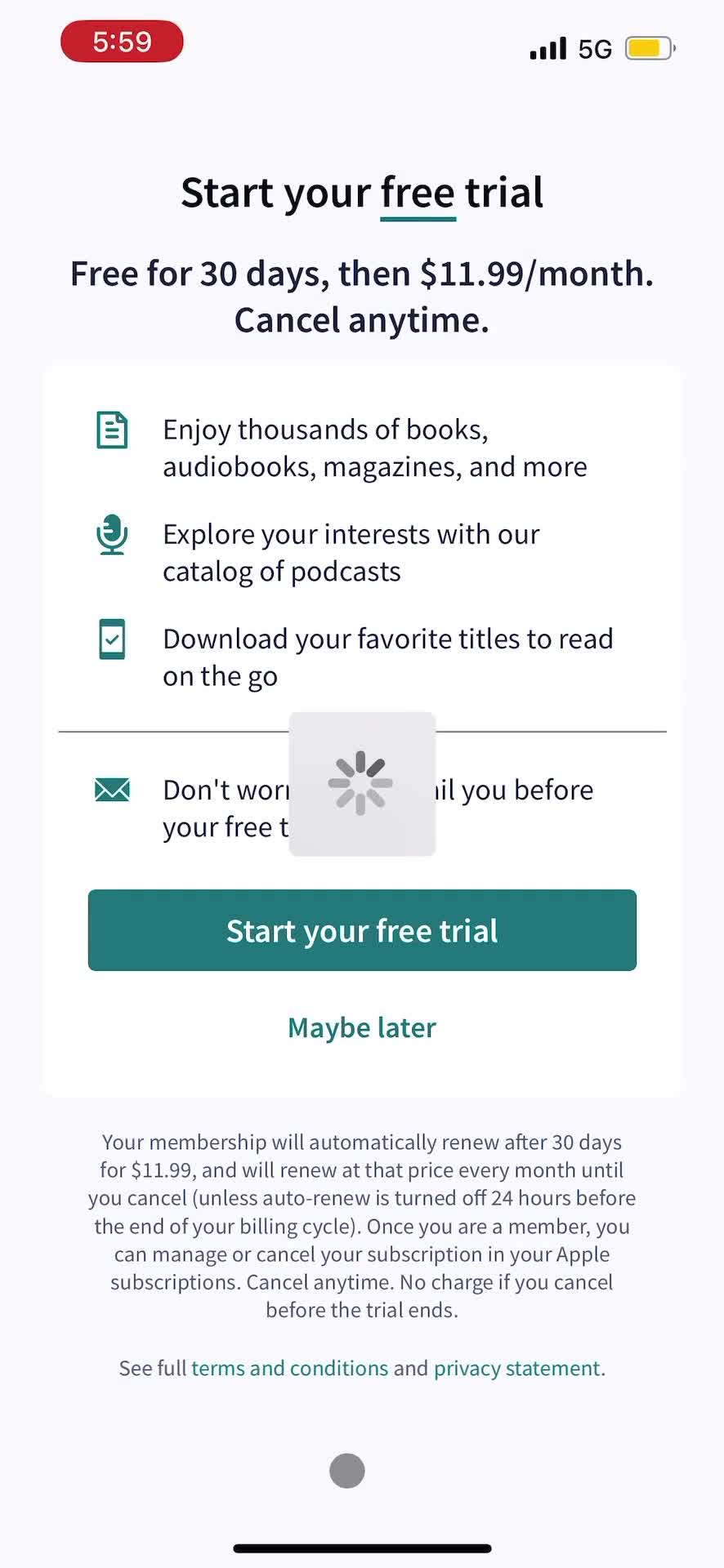 Upgrading your account on Scribd video thumbnail