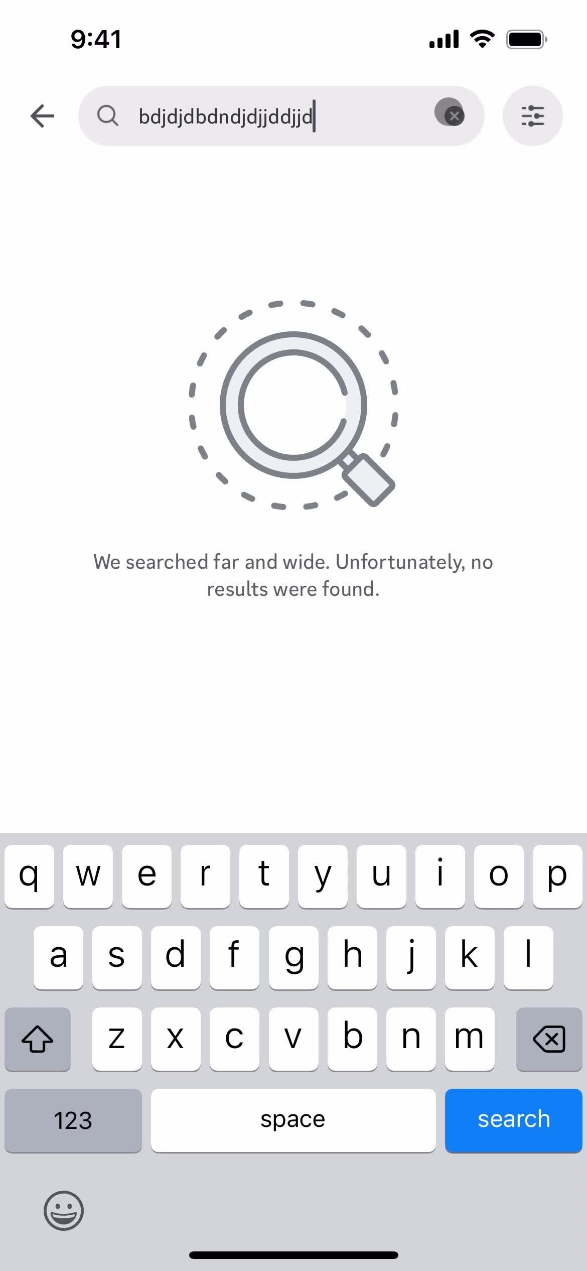 Discord no search results screenshot