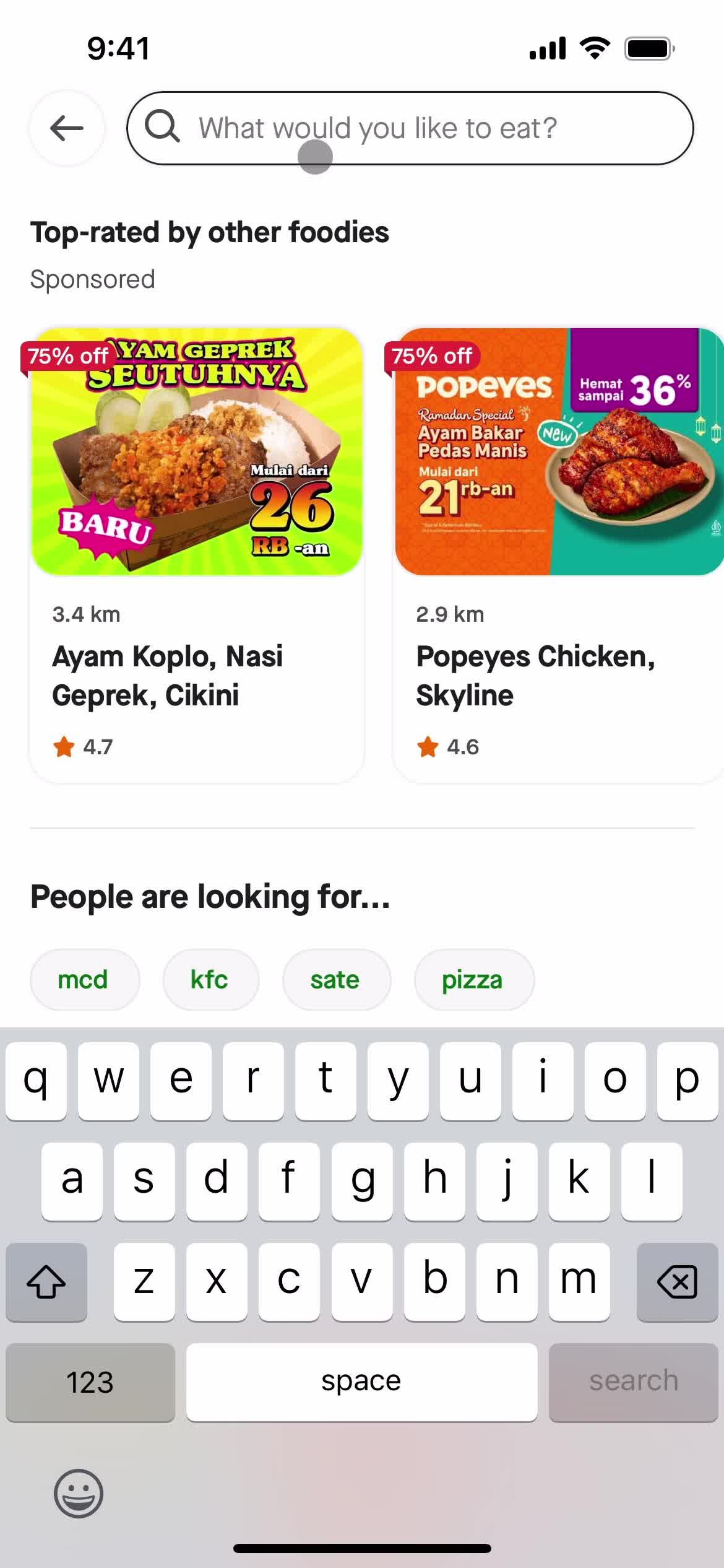 Searching on Gojek video thumbnail