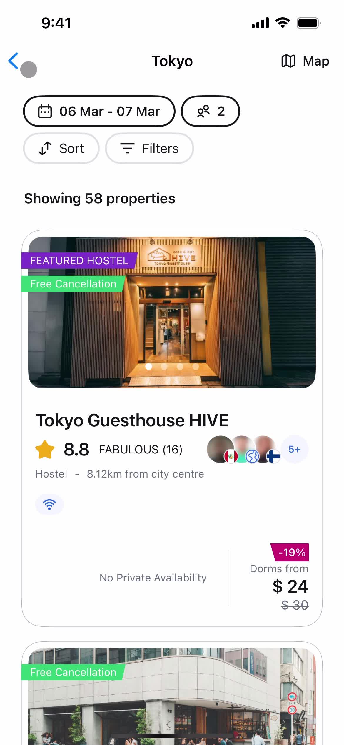 Searching on Hostelworld video thumbnail