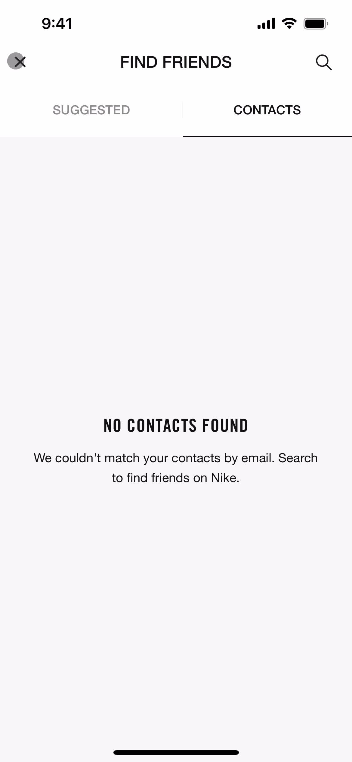 Searching on Nike Run Club video thumbnail