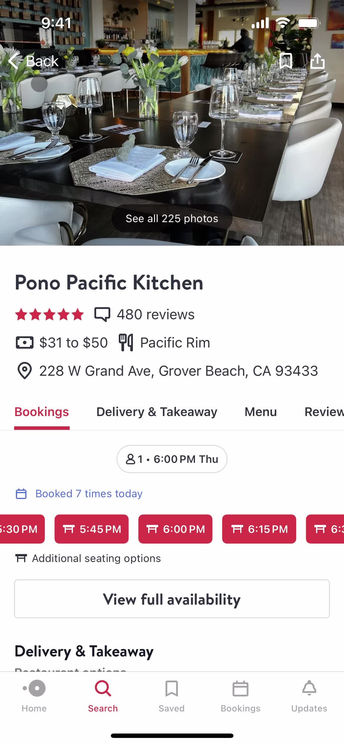 Searching on OpenTable video thumbnail