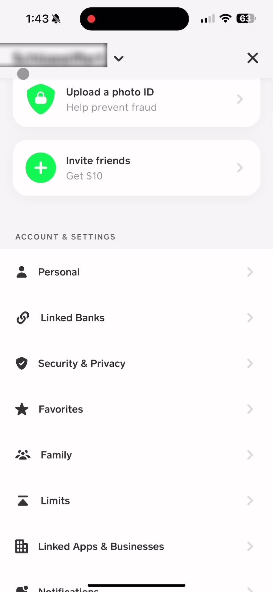 Privacy settings on Cash App video thumbnail