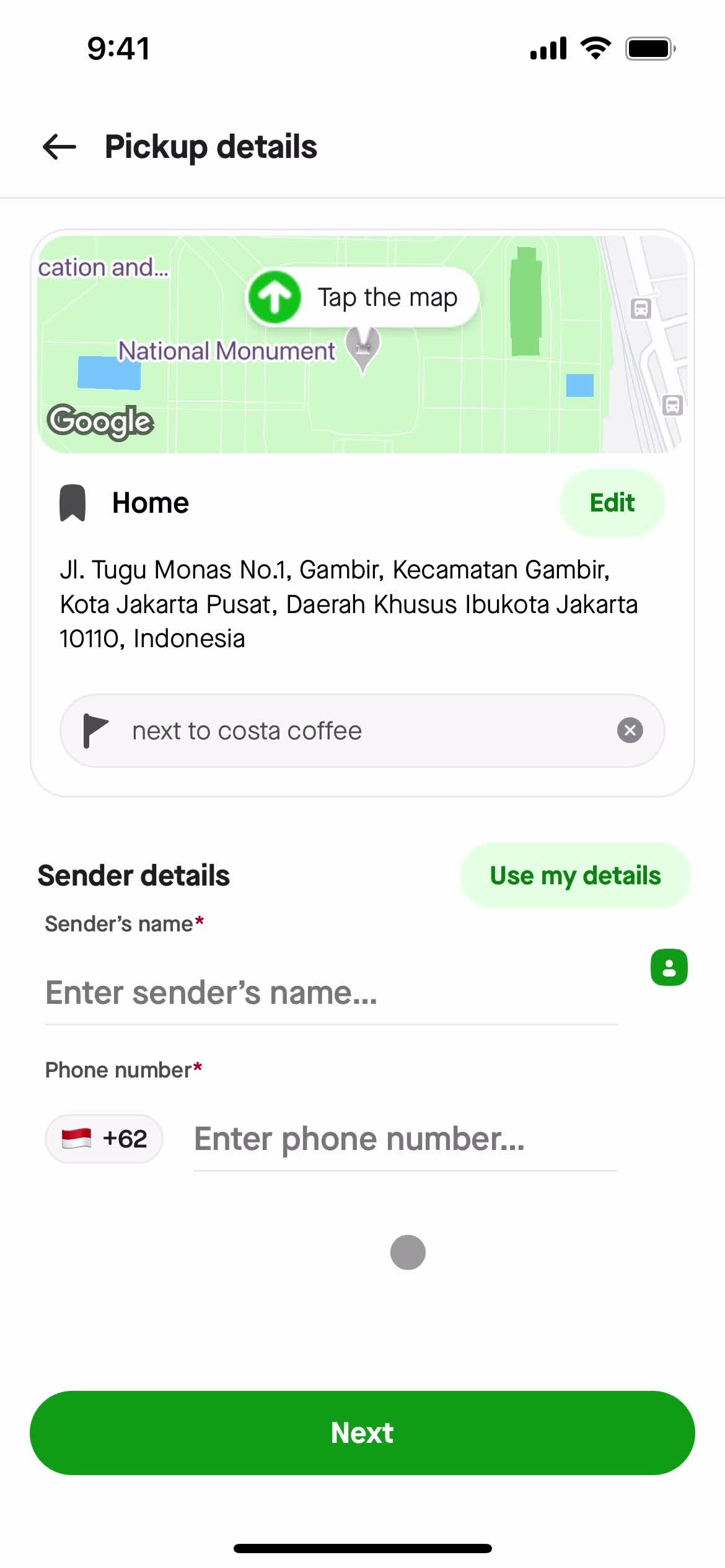 Sending a package on Gojek video thumbnail