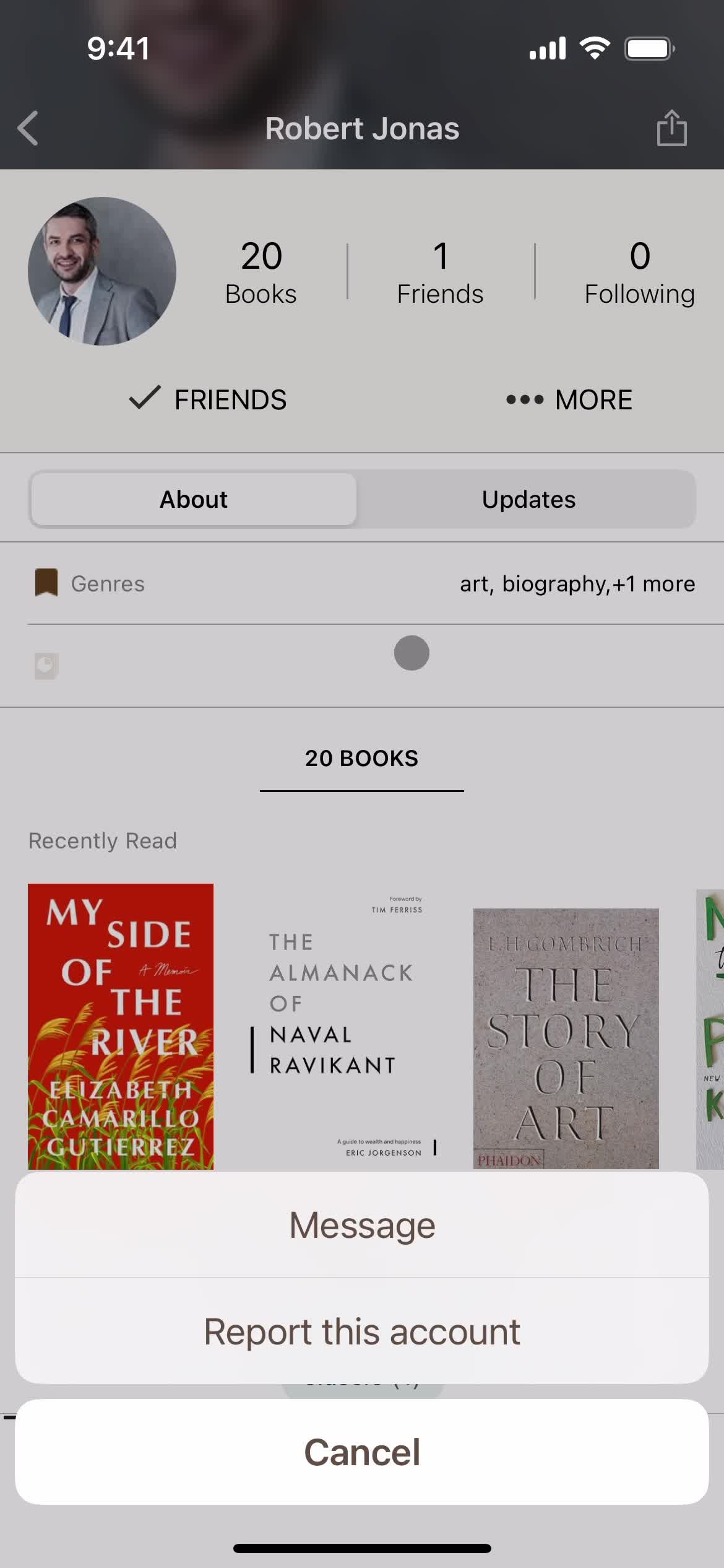 Sending messages on Goodreads video thumbnail