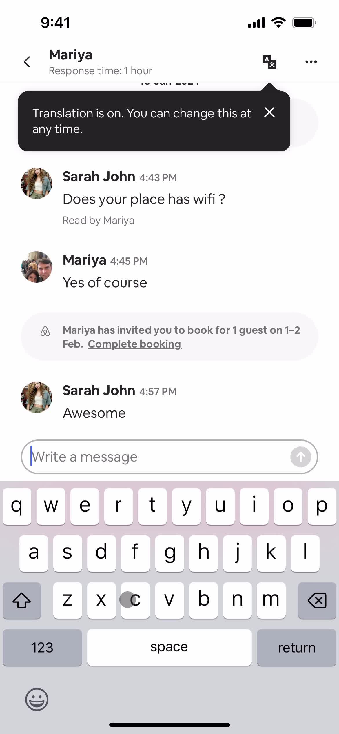 Sending messages on Airbnb video thumbnail