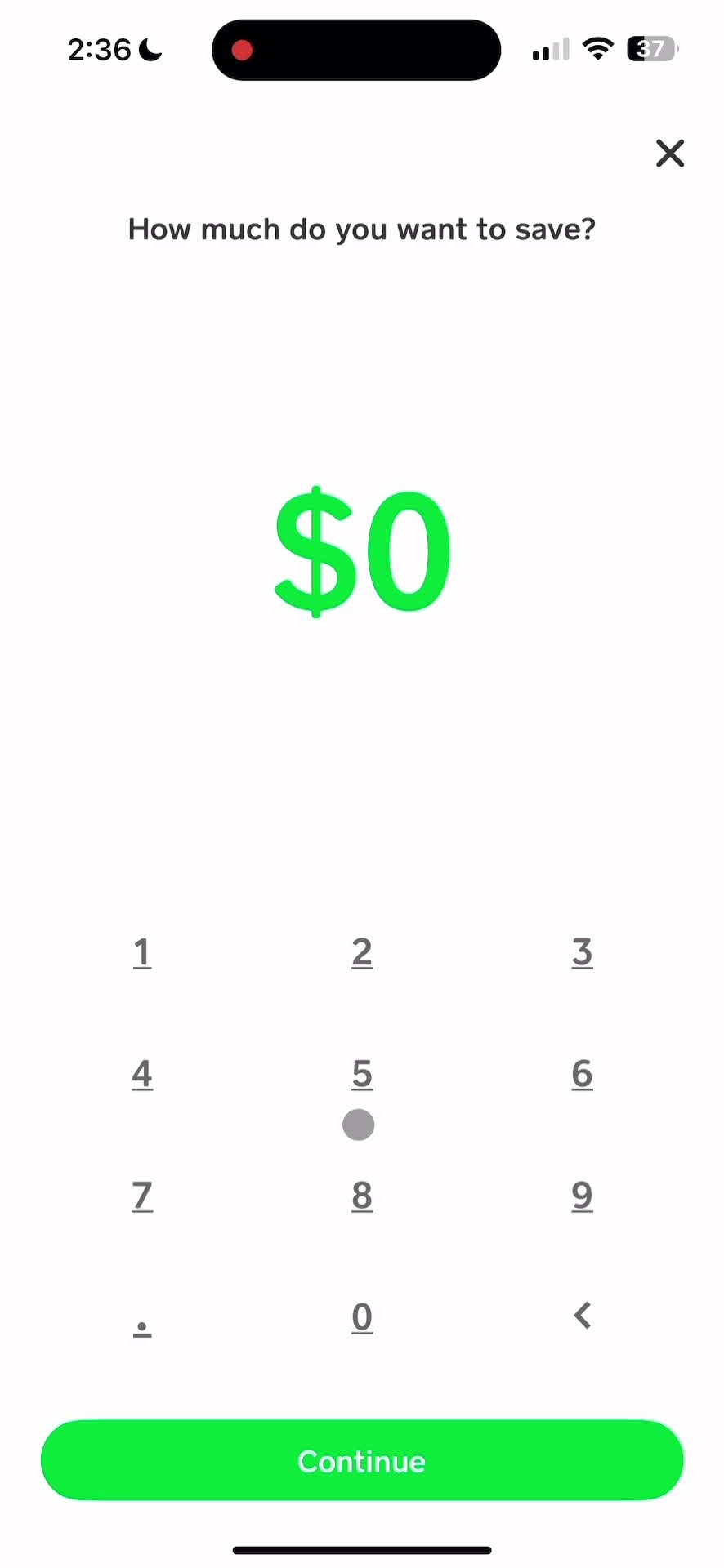 Setting a goal on Cash App video thumbnail