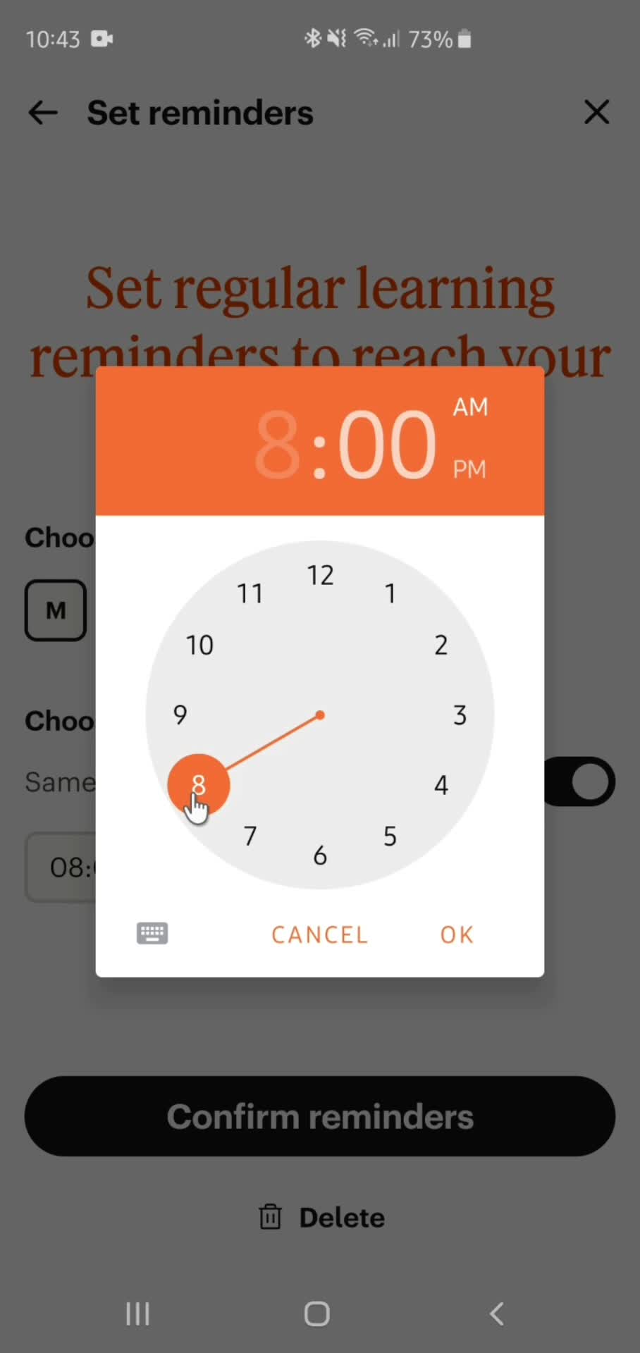 Setting a reminder on Babbel video thumbnail