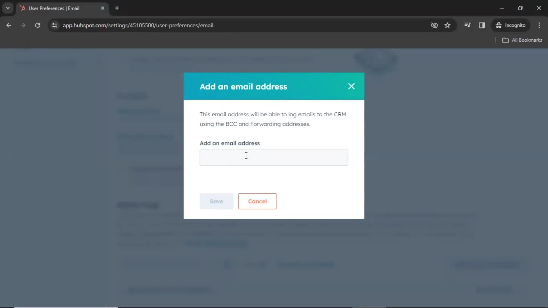 Settings on HubSpot CRM video thumbnail