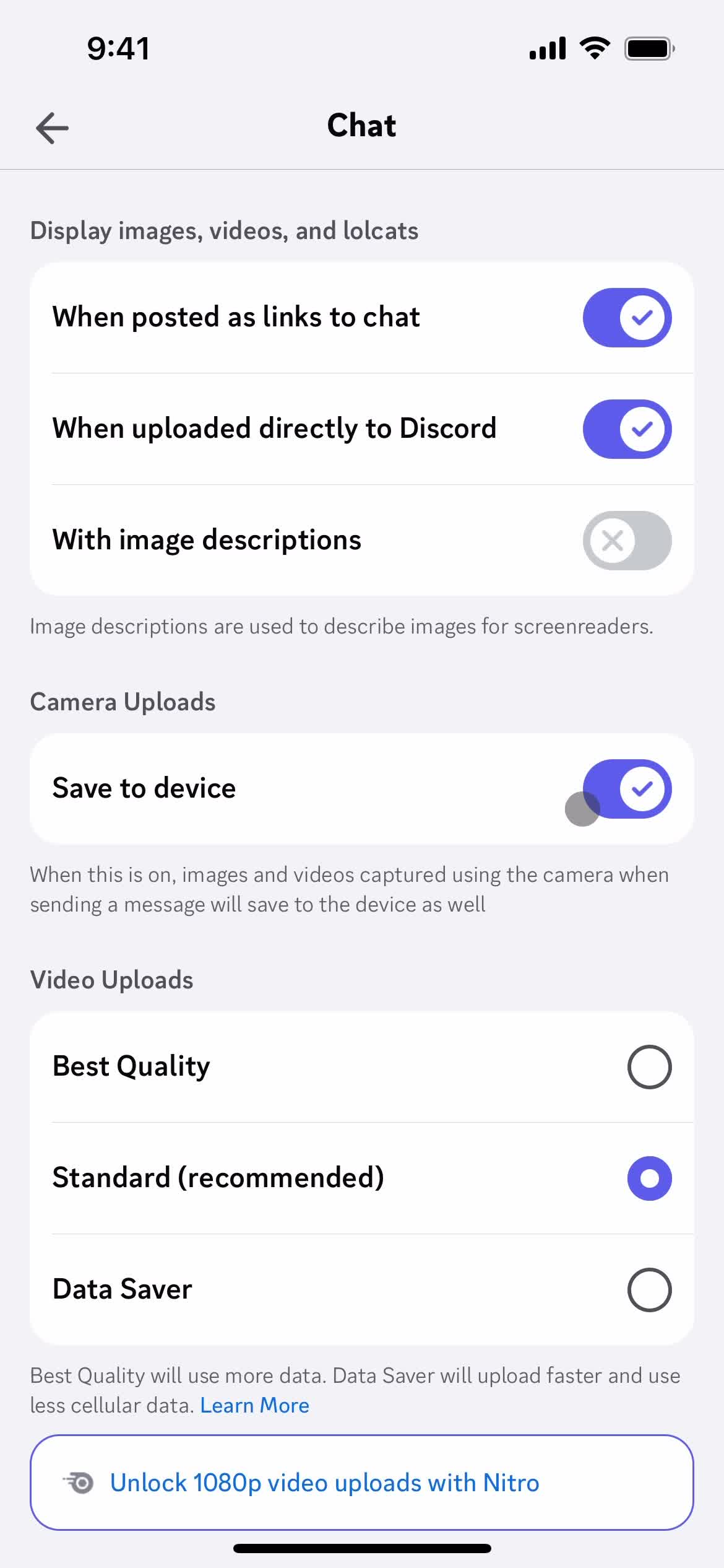 Settings on Discord video thumbnail