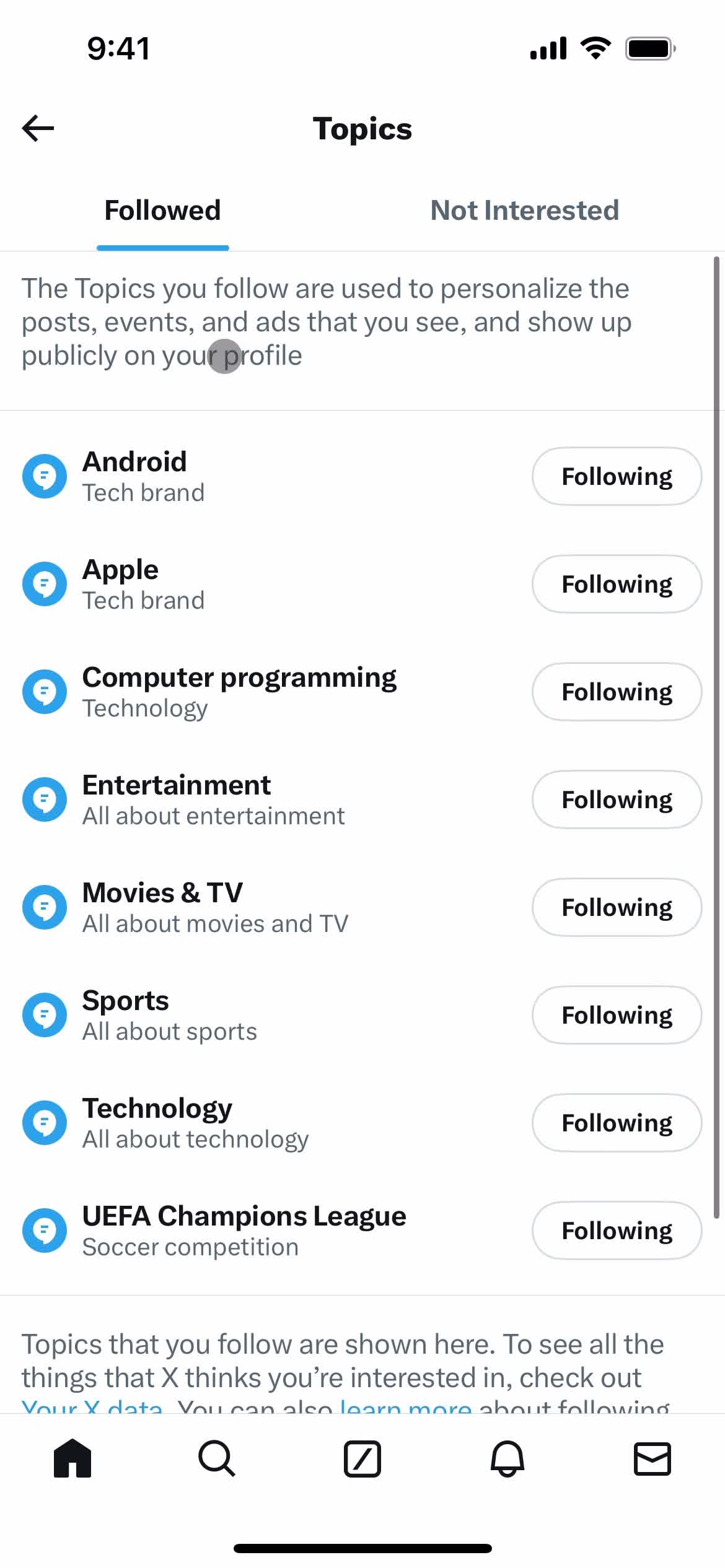 Settings on Twitter video thumbnail