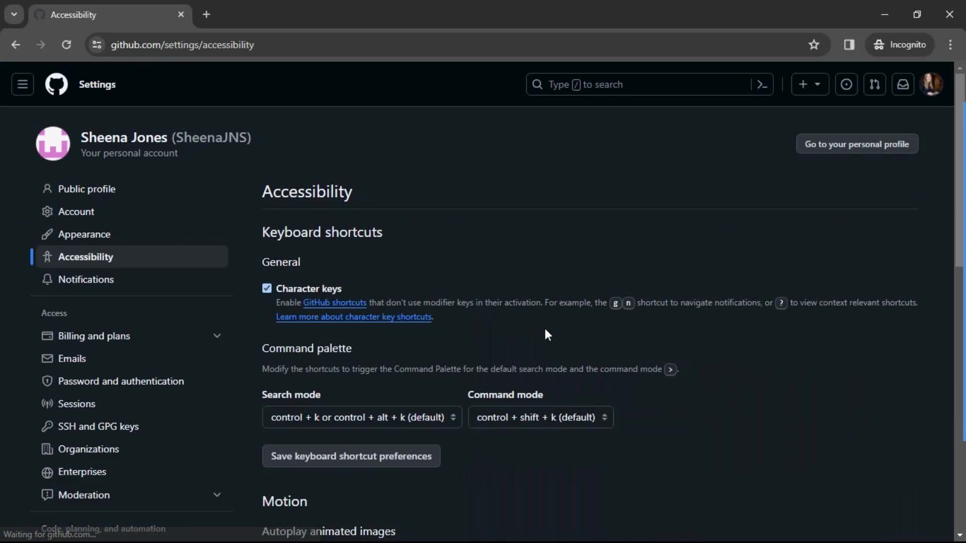 Settings on GitHub video thumbnail