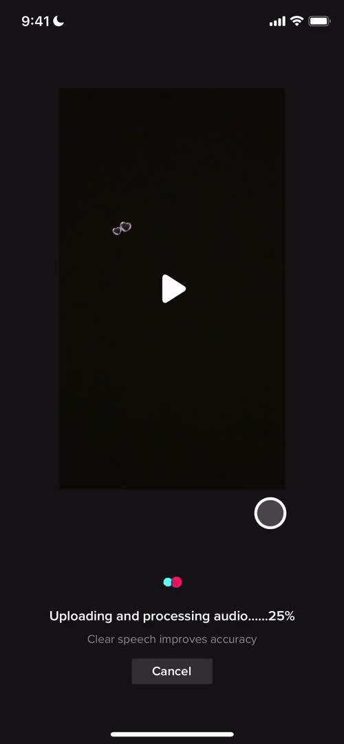 Sharing a video screenshot