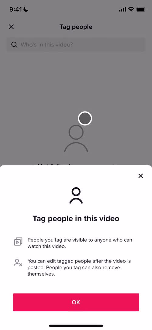 Sharing a video screenshot