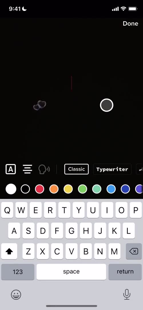 Sharing a video screenshot