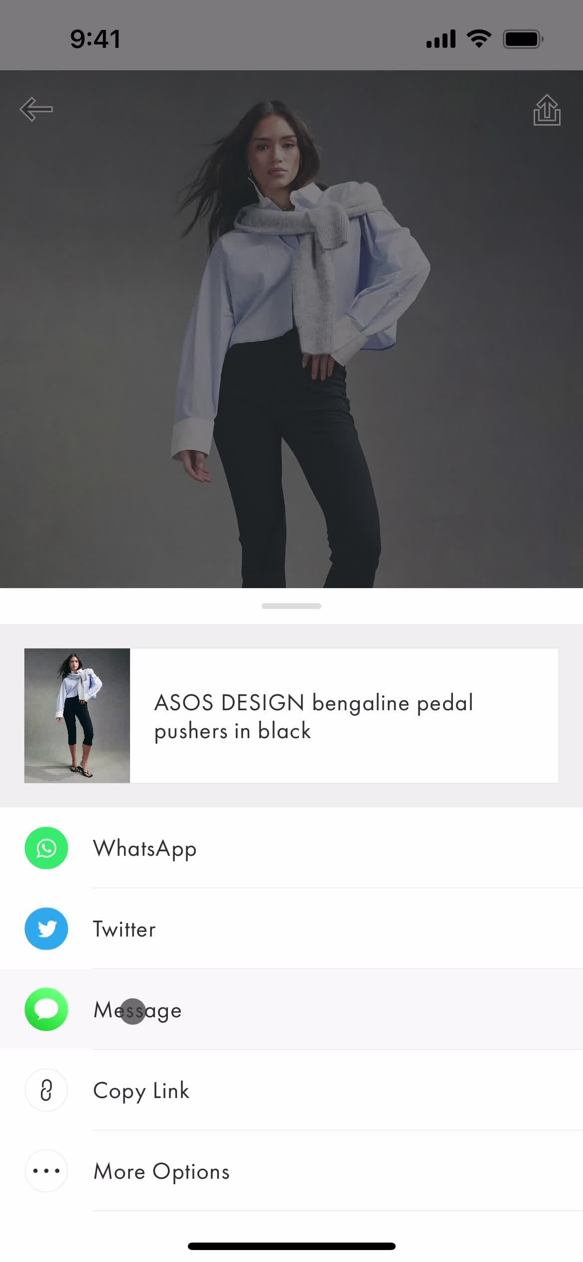 Sharing on ASOS video thumbnail