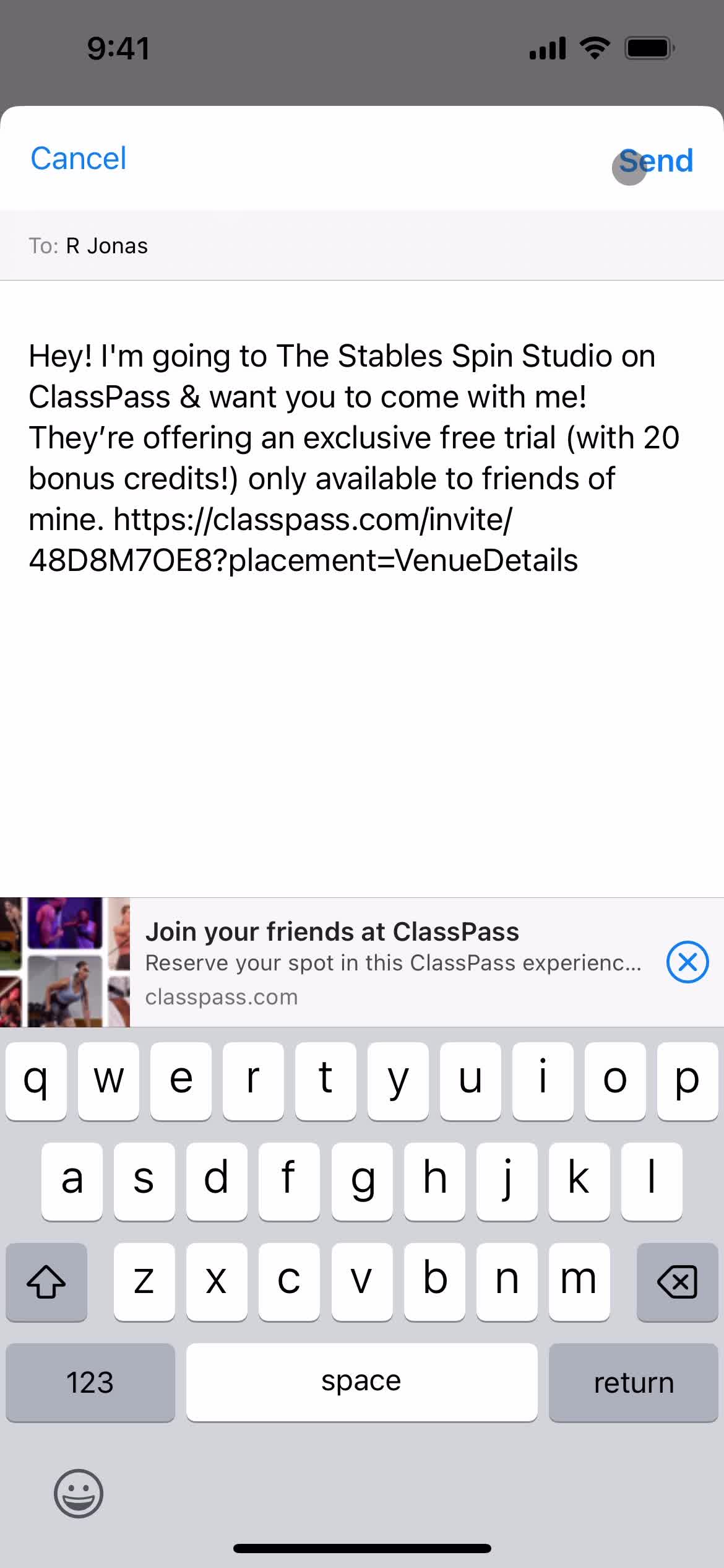 Sharing on ClassPass video thumbnail