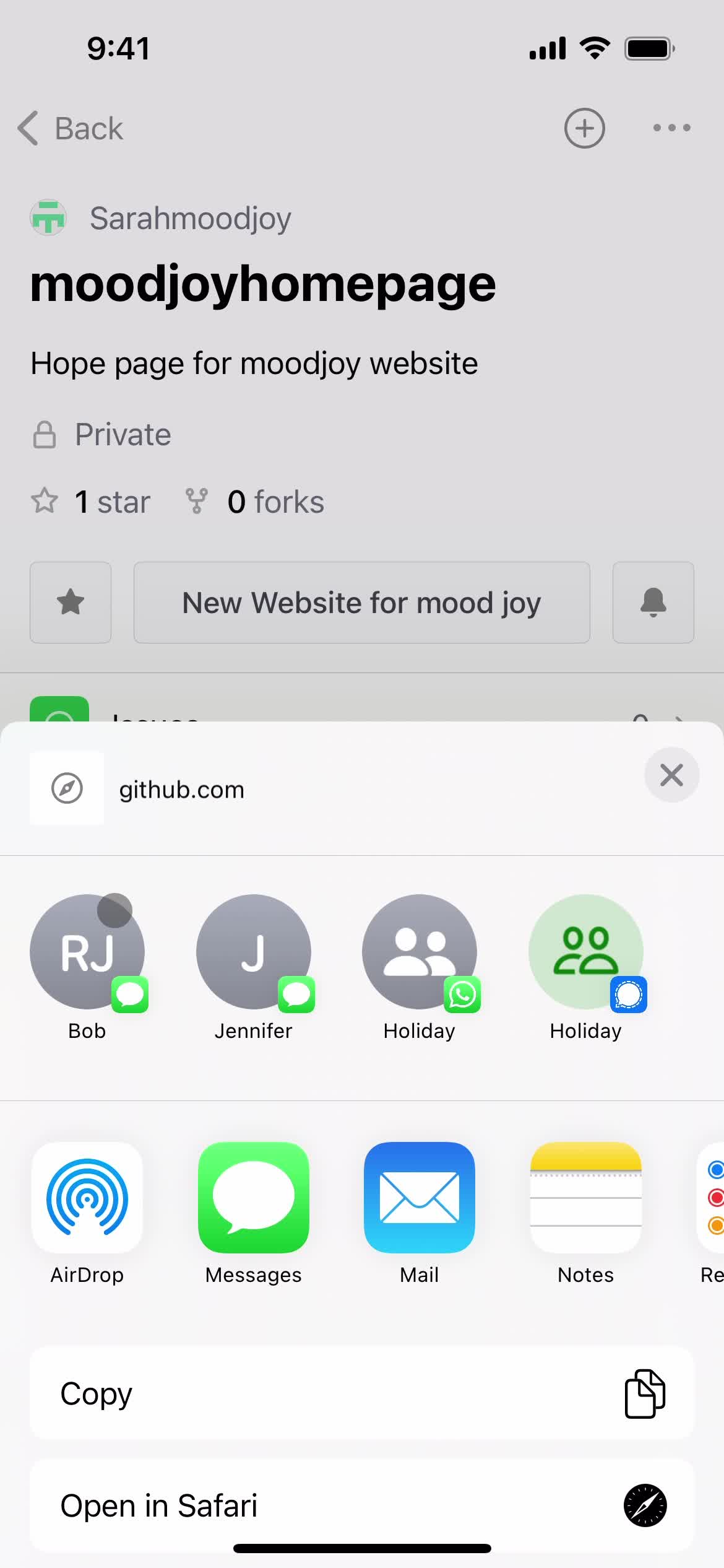 Sharing on GitHub video thumbnail