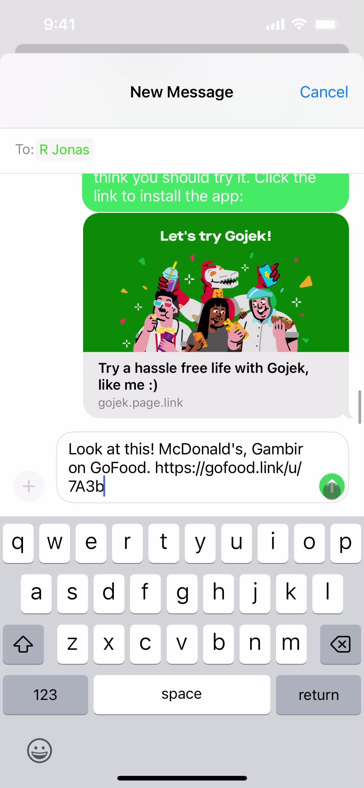 Sharing on Gojek video thumbnail