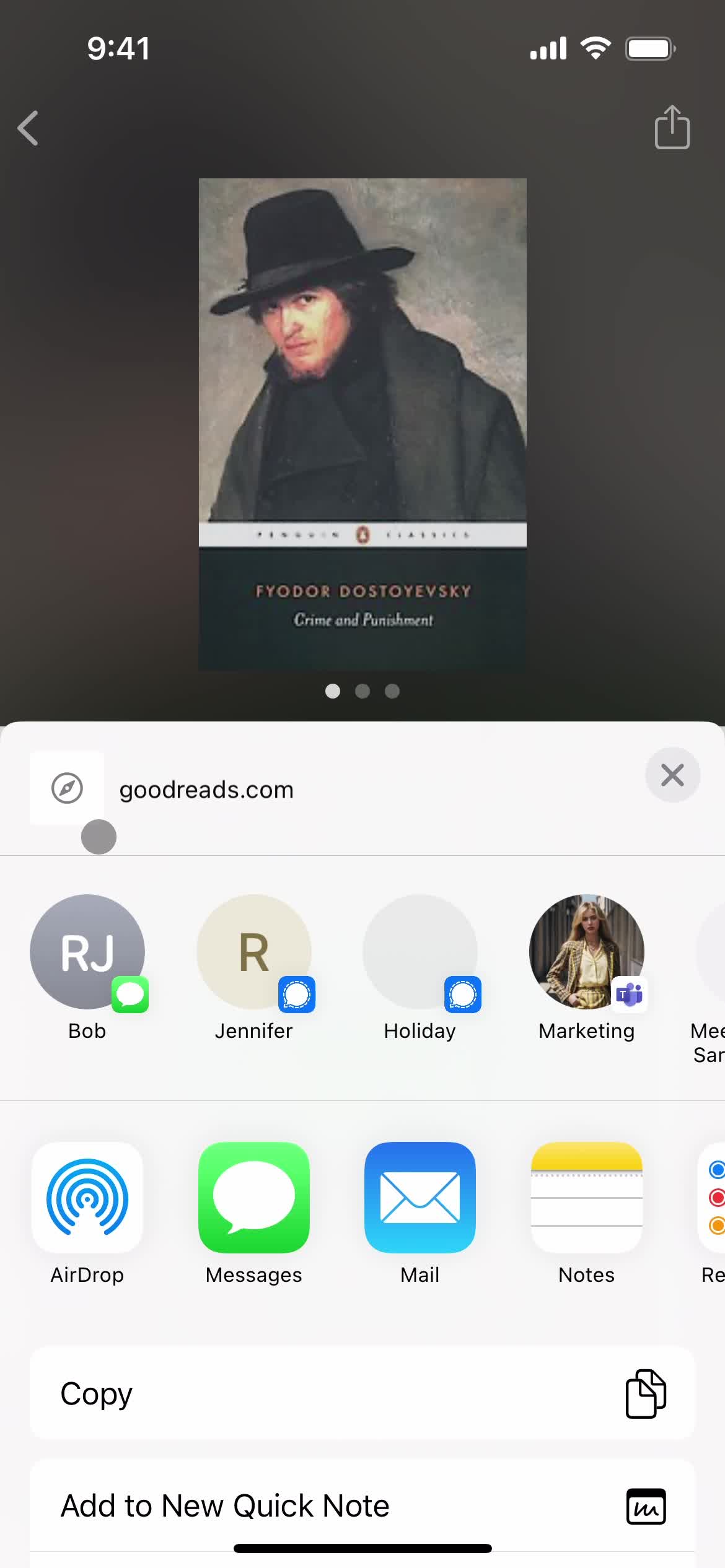 Sharing on Goodreads video thumbnail