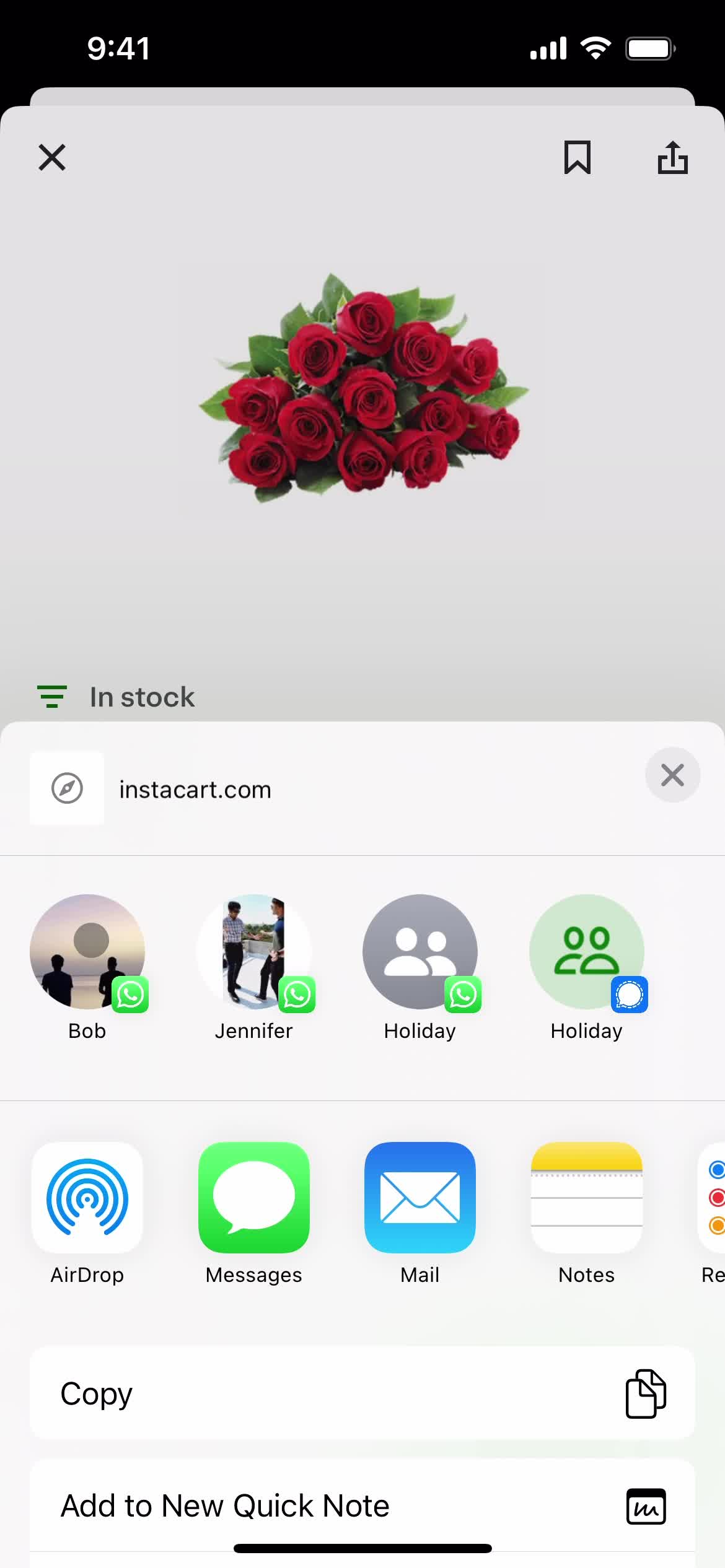 Sharing on Instacart video thumbnail