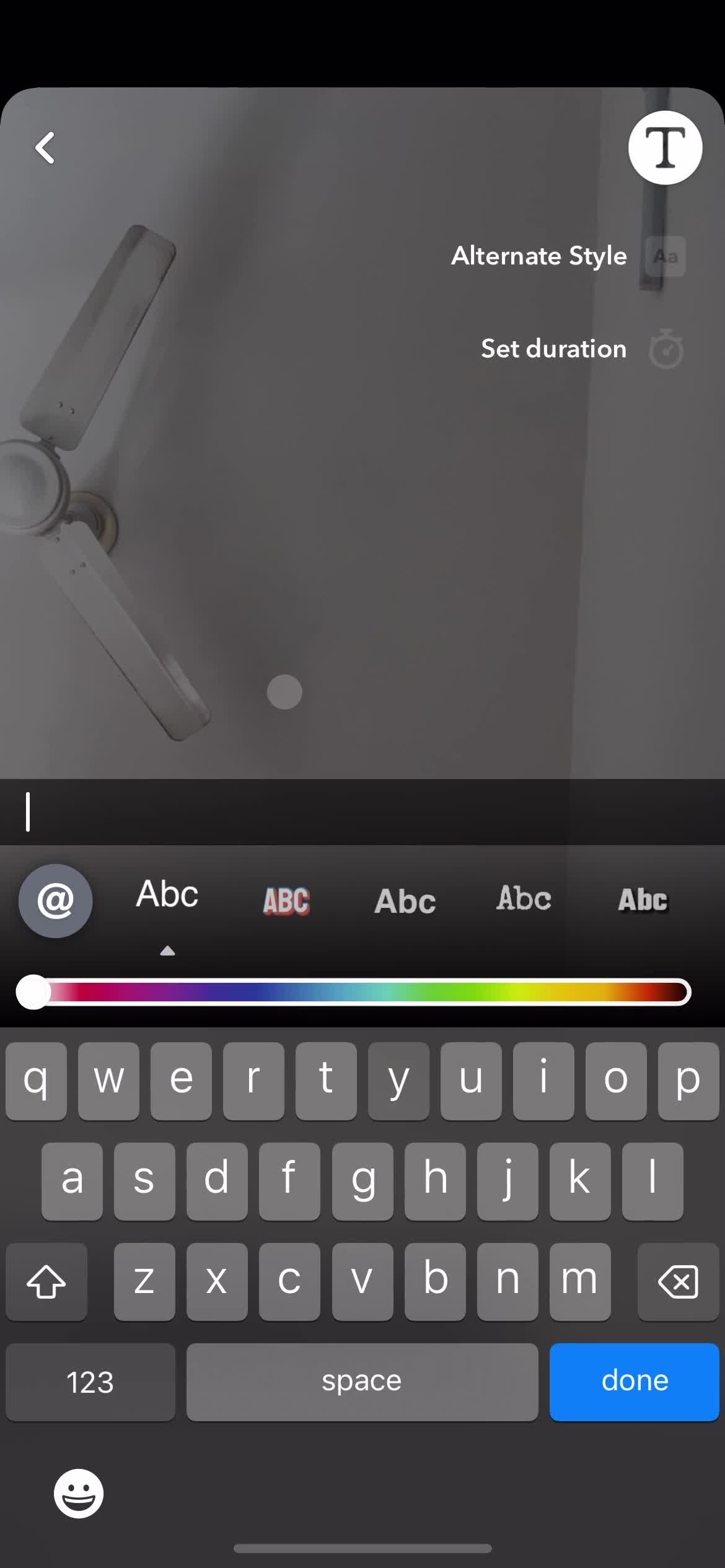 Sharing a video screenshot