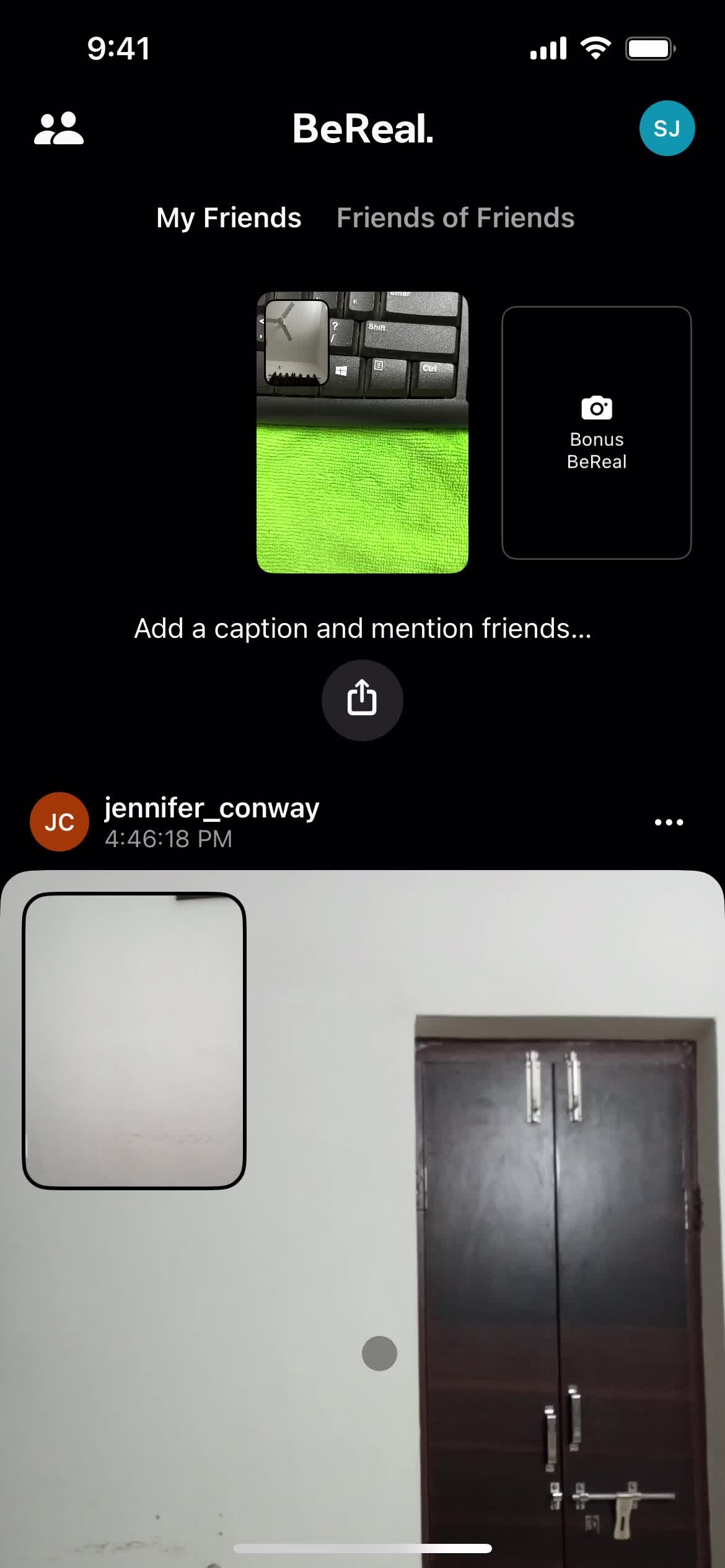 Creating a post on BeReal. video thumbnail