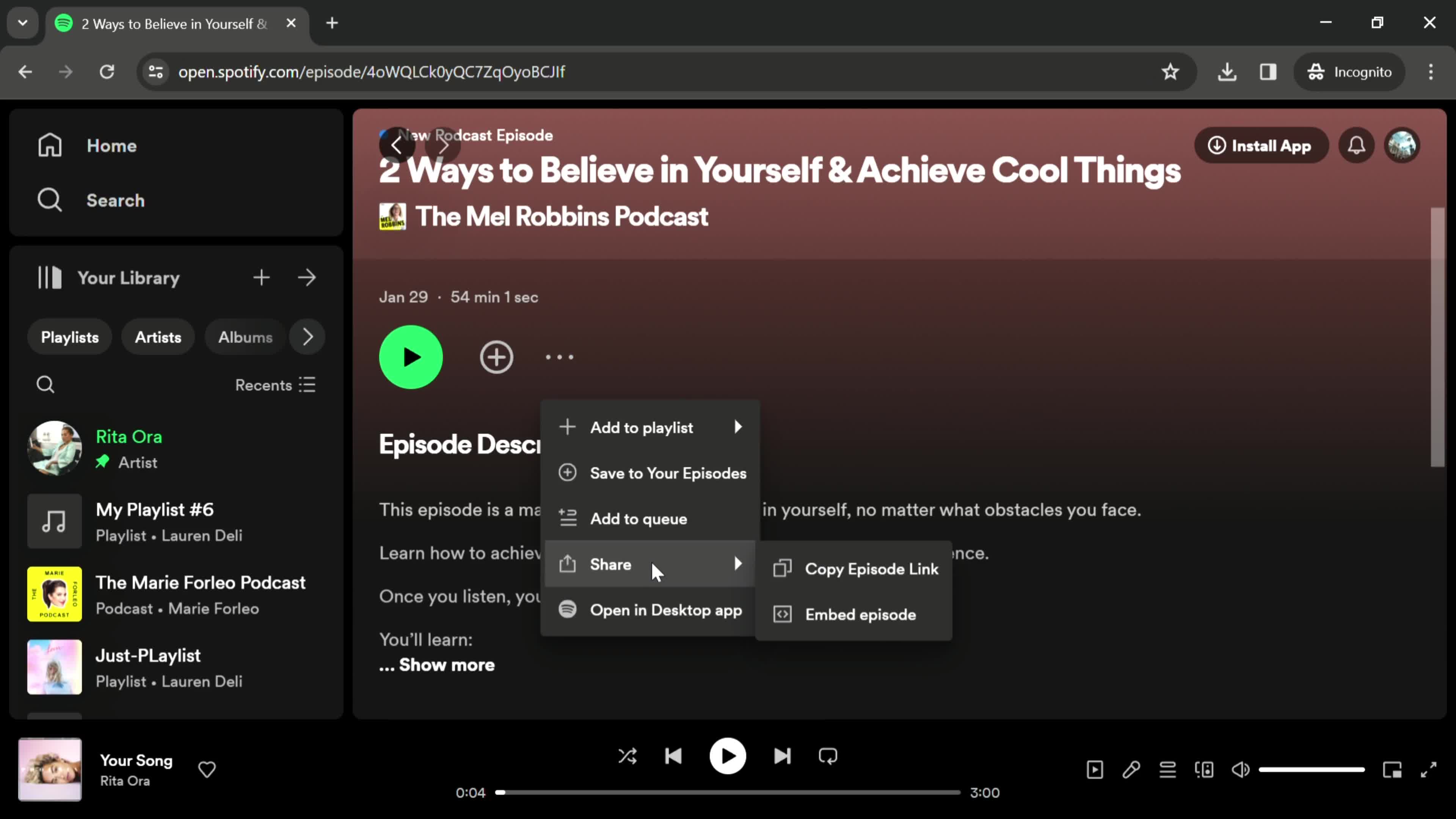 Sharing on Spotify video thumbnail