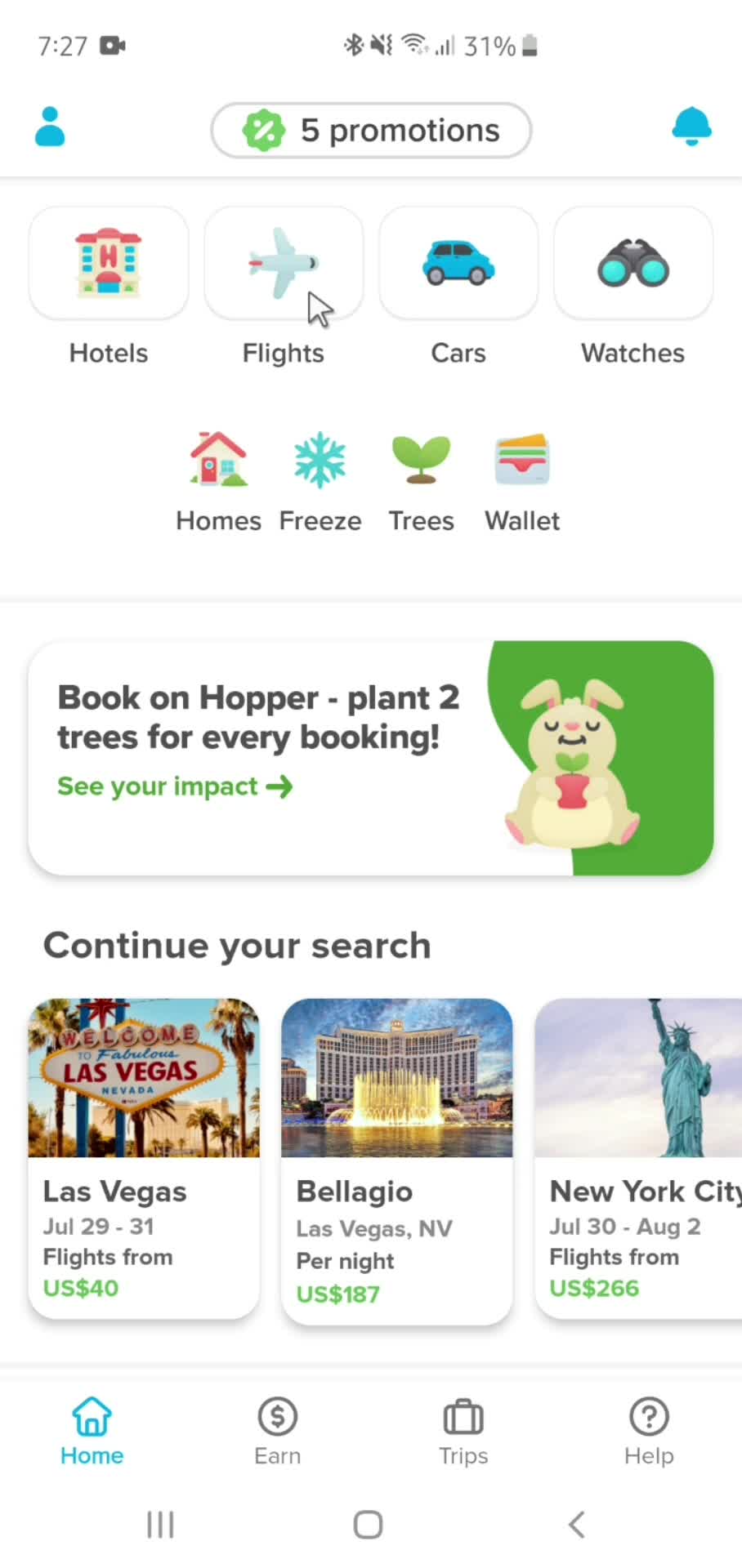 Filtering and sorting screenshot