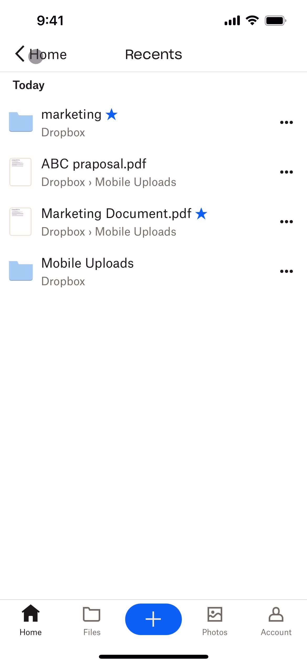 Starring folders on Dropbox video thumbnail