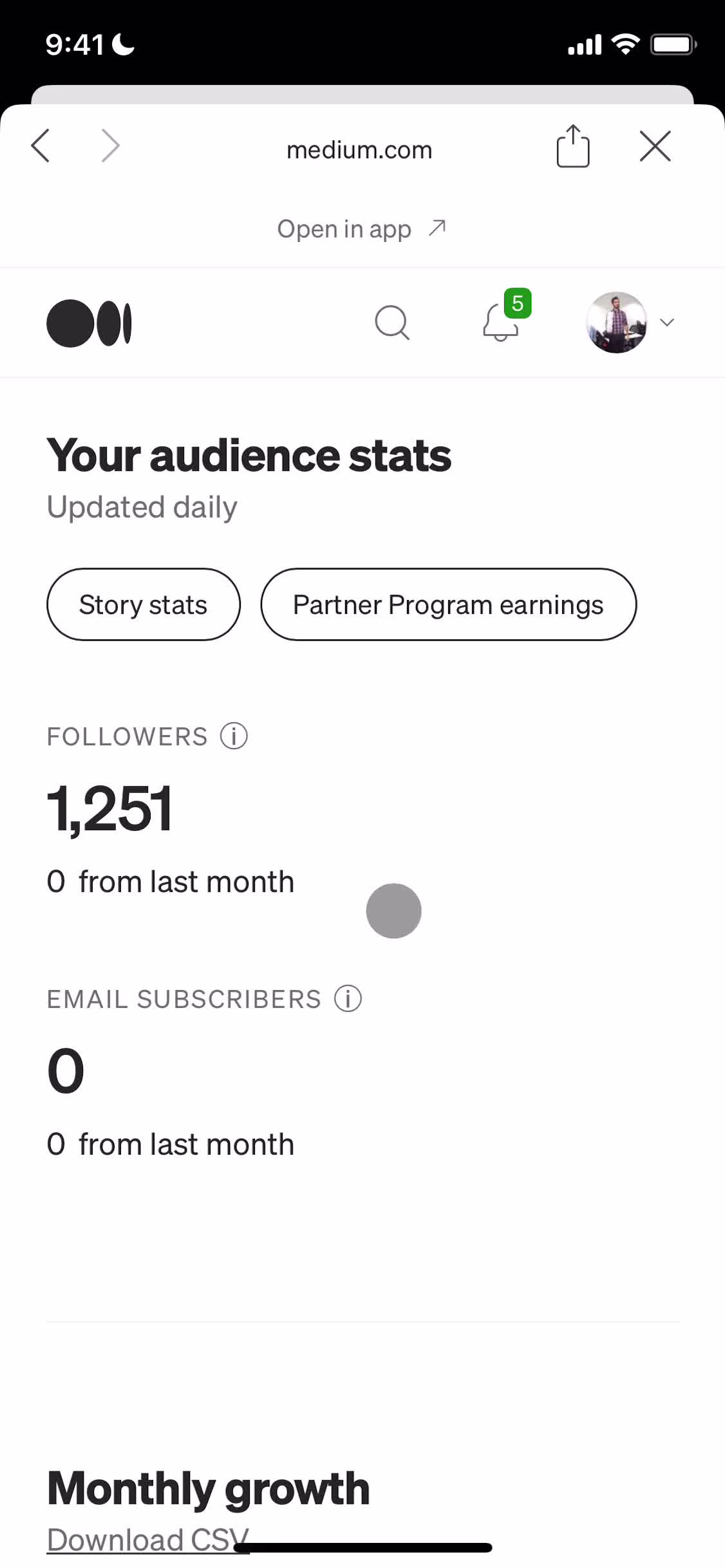 Analytics/Stats on Medium video thumbnail