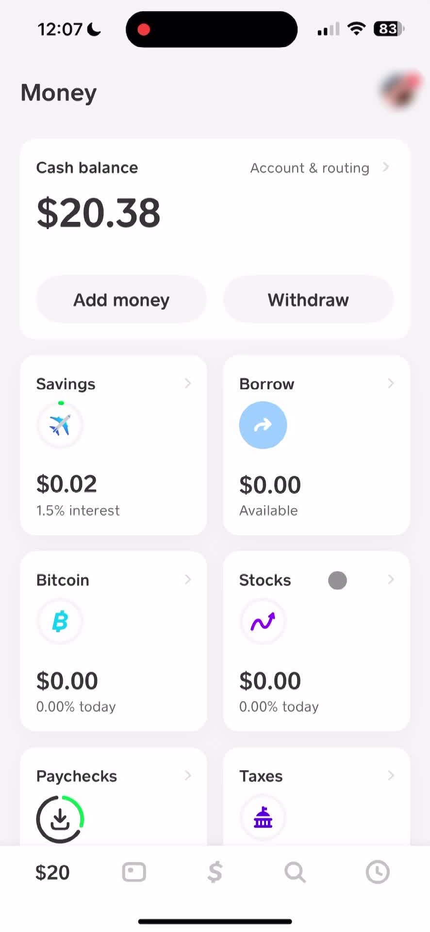 Filtering stocks on Cash App video thumbnail