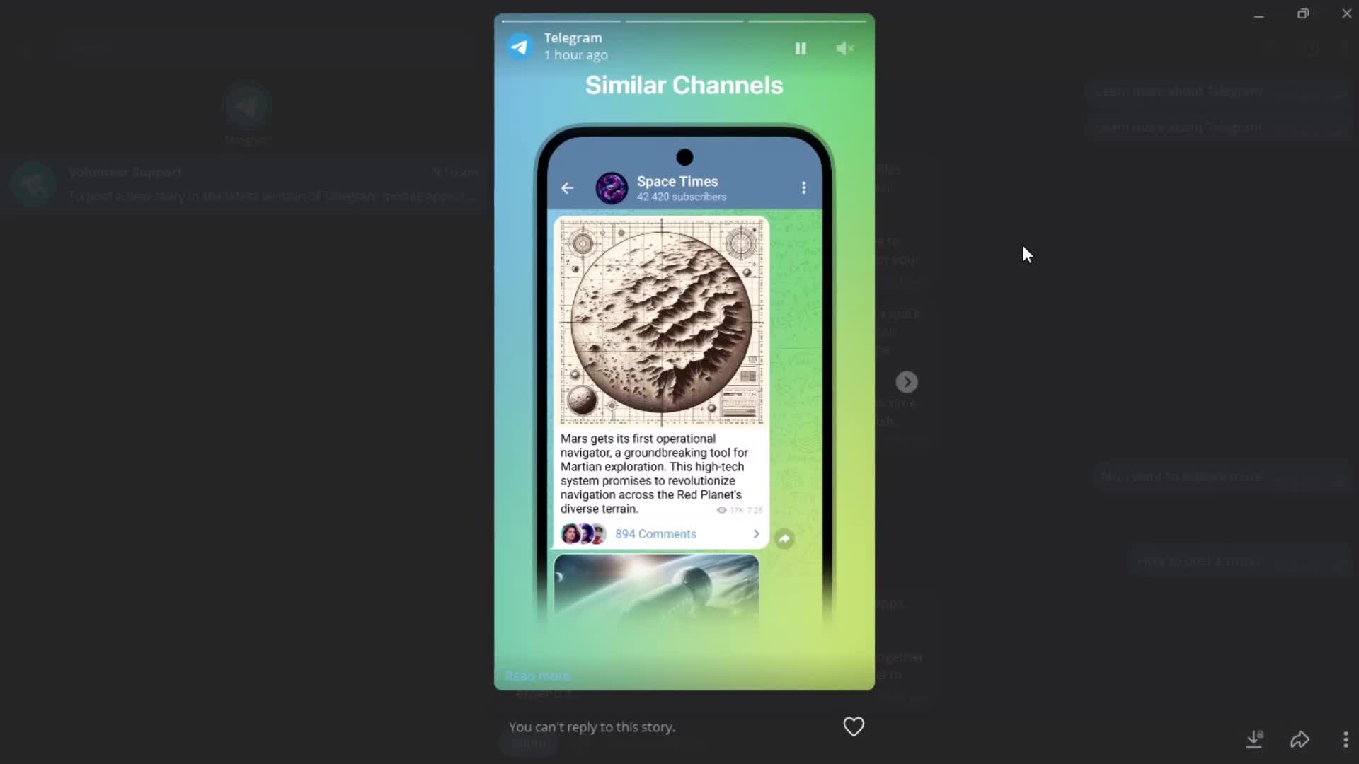 Support on Telegram video thumbnail