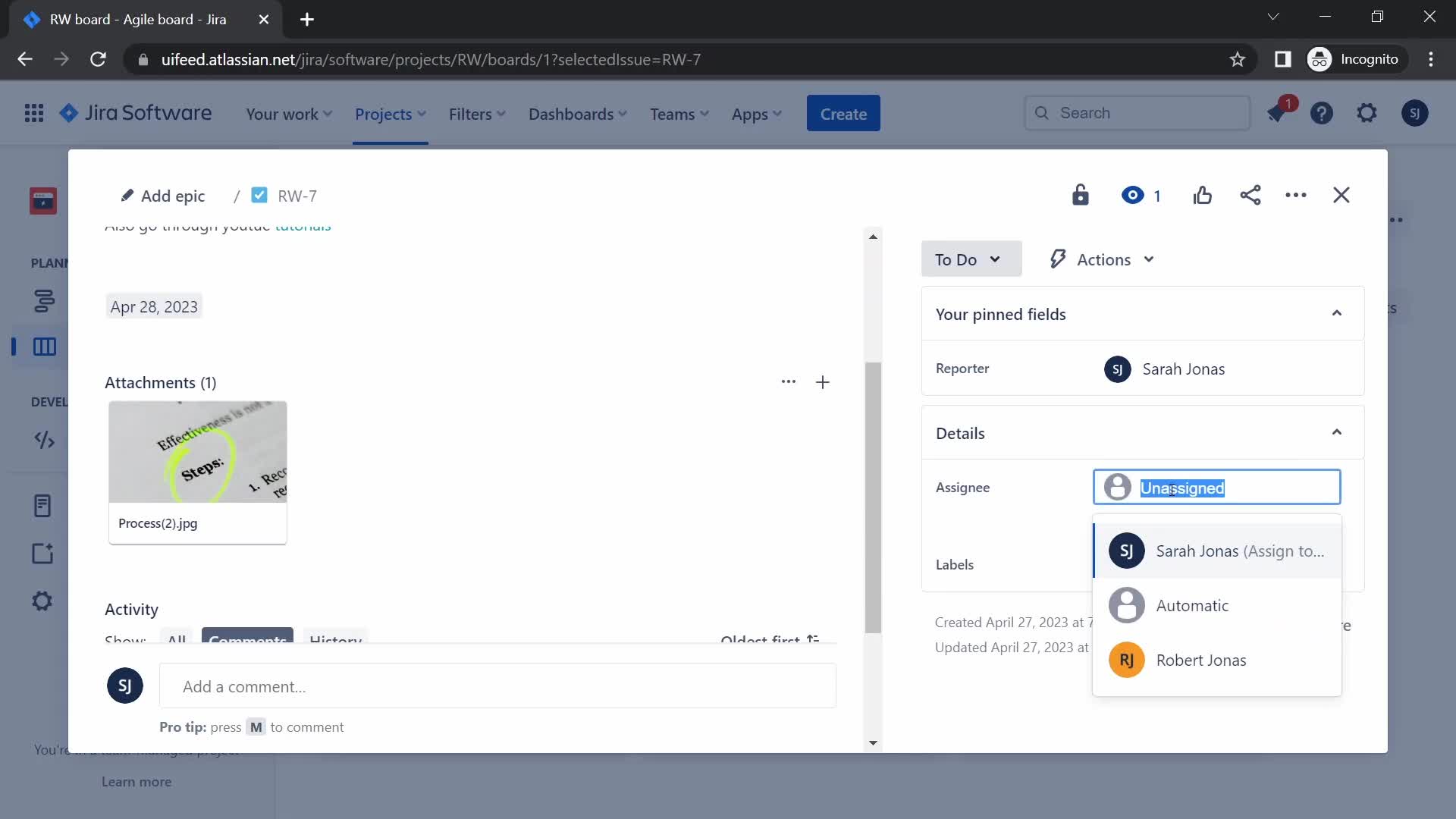 Tasks on Jira video thumbnail