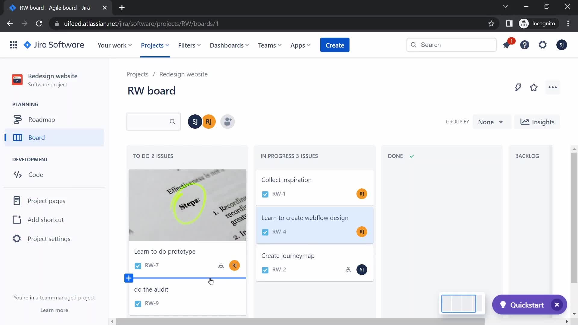 Tasks on Jira video thumbnail