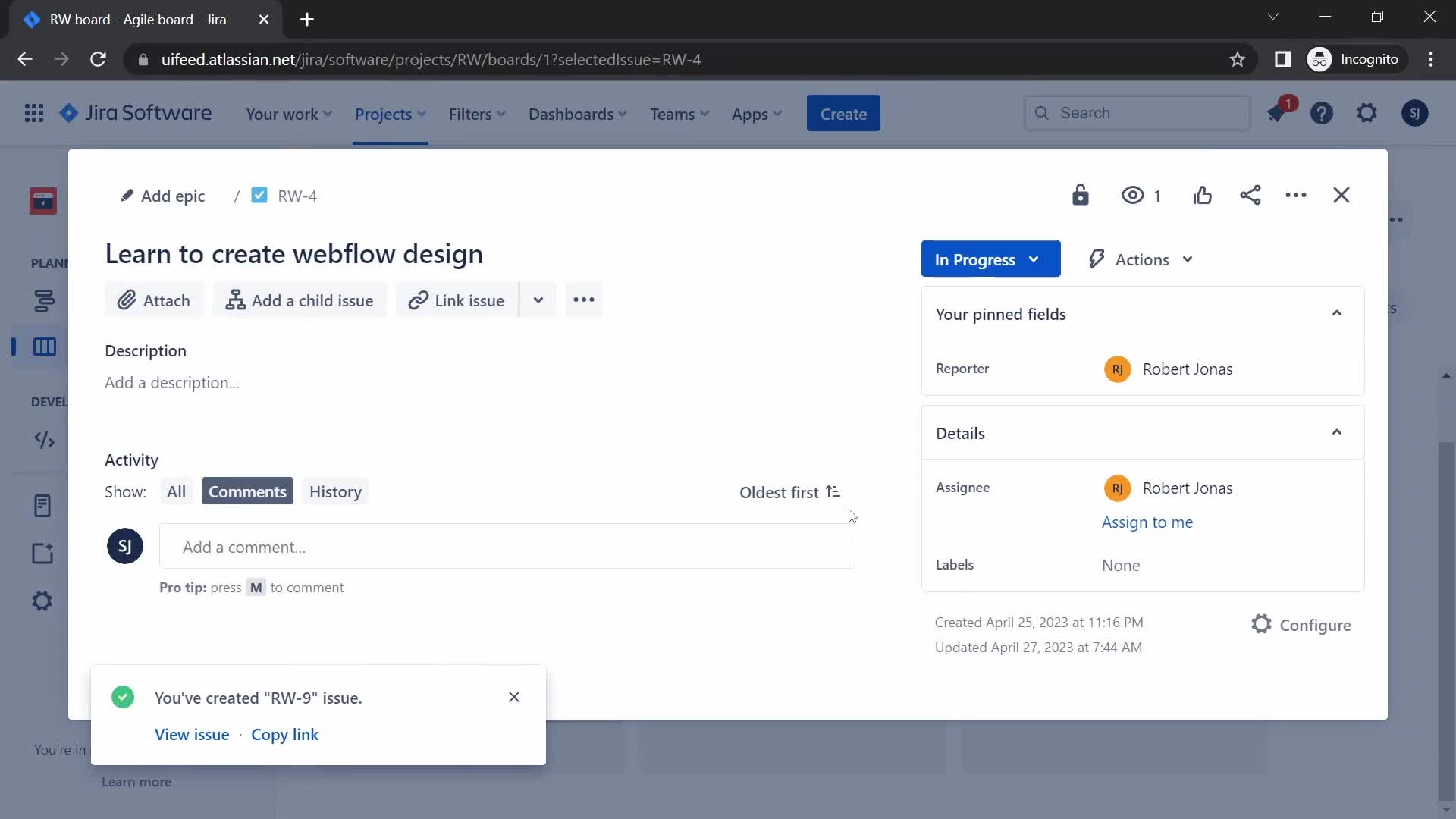 Tasks on Jira video thumbnail