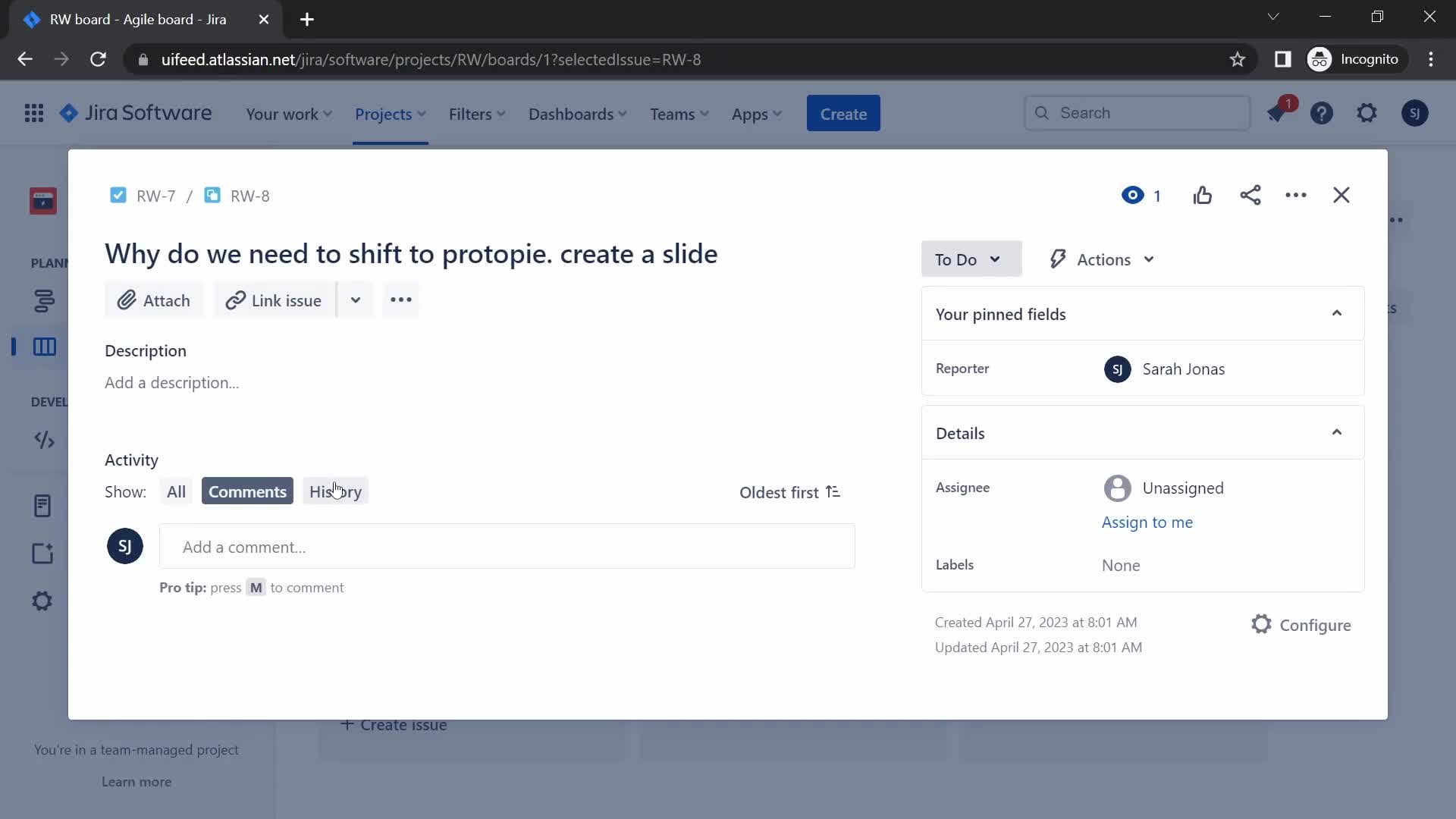 Tasks on Jira video thumbnail