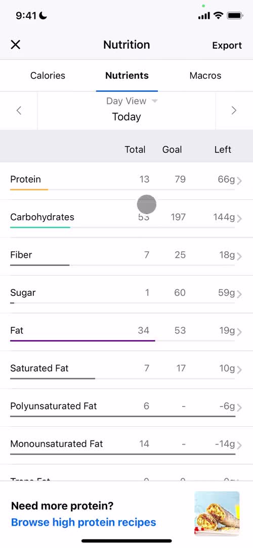 Tracking activity on MyFitnessPal video thumbnail