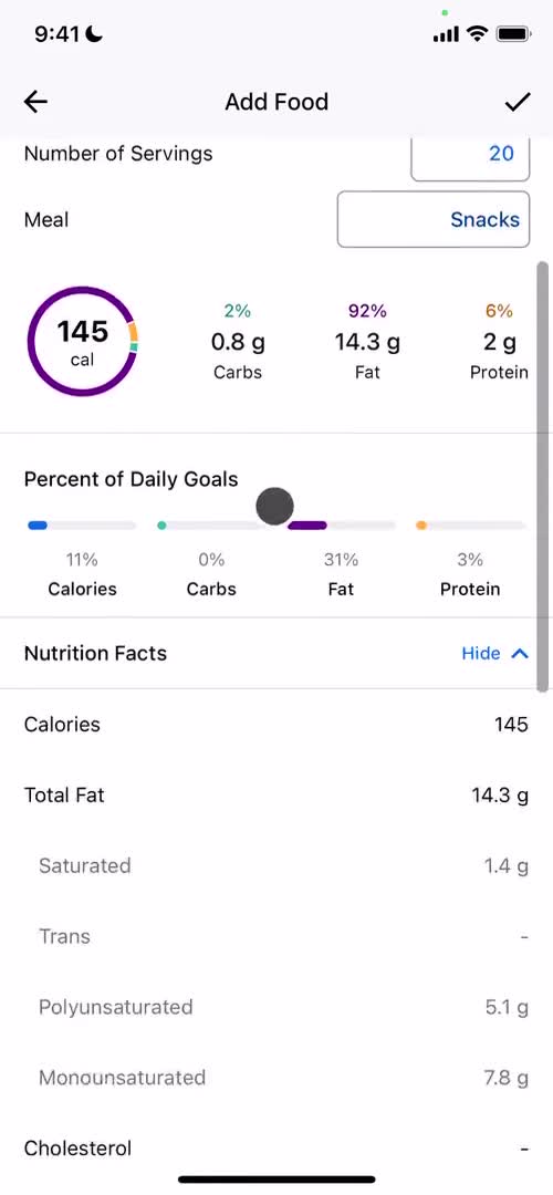 Tracking activity on MyFitnessPal video thumbnail