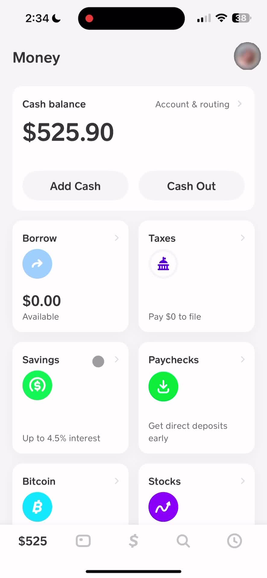 Transferring to savings on Cash App video thumbnail