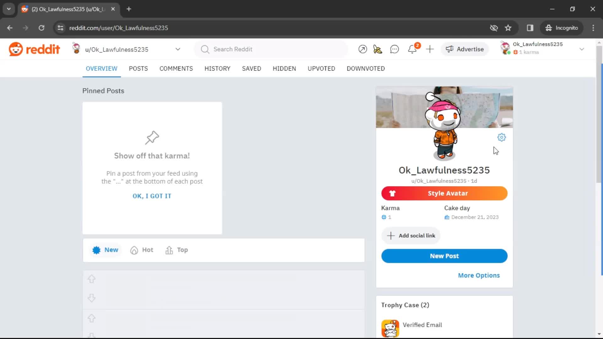 Updating your profile on Reddit video thumbnail