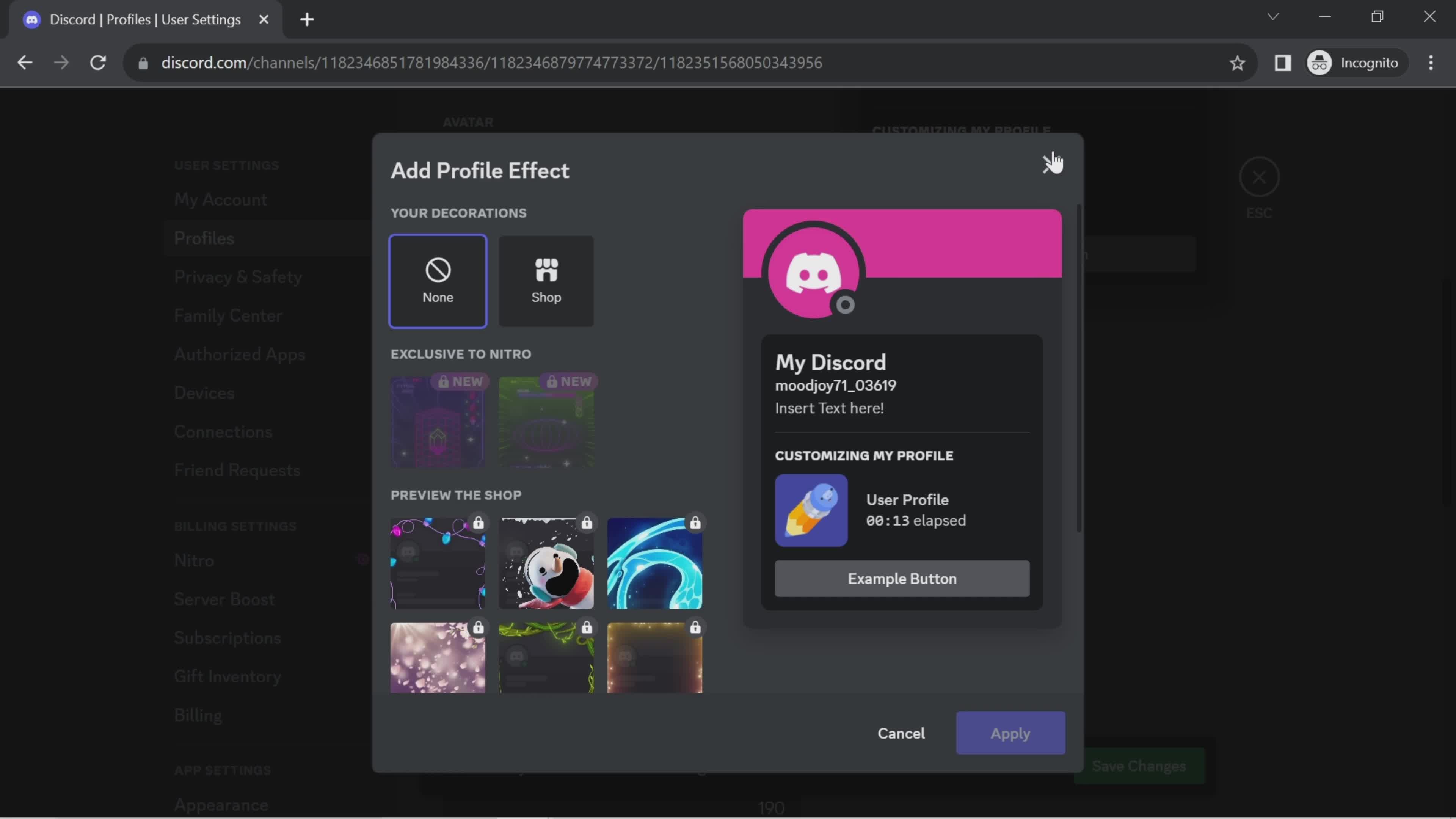 Updating your profile on Discord video thumbnail